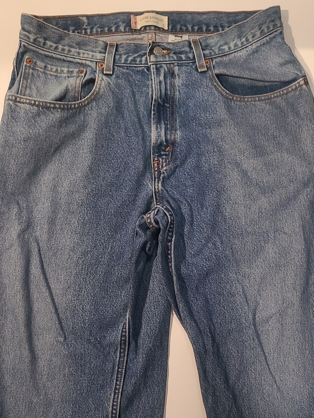 Levis Mens Loose Straight Jeans